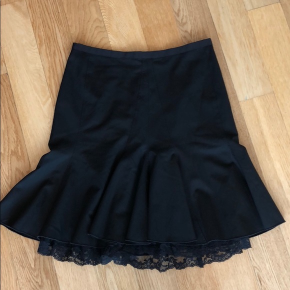 The Limited Dresses & Skirts - 💥THE LIMITED BLACK SKIRT WITH LACE DETAILS